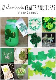 These St Patrick S Day Crafts Are For Kids And Adults There Are Lots Of Party Decorations Home Decor K Shamrock Craft St Patrick S Day Crafts March Crafts
