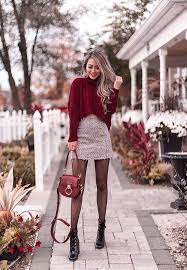 41 Outstanding Christmas Outfits Ideas Addicfashion Christmas Outfits Women Christmas Outfit Inspiration Cute Christmas Outfits