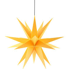 Saico Ws2004 Led Weihnachtsstern ø 60cm Gelb