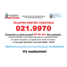 Direcția asistență socială și protecție a familiei. DirecÅ£ia GeneralÄƒ De AsistenÅ£Äƒ SocialÄƒ Si ProtecÅ£ia Copilului Sector 6 021 9970 Noul NumÄƒr De Telefon De UrgenÅ£Äƒ Dedicat Exclusiv Persoanelor In VarstÄƒ Din Sectorul 6 PrimÄƒria Sectorului 6 Prin DirecÅ£ia