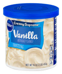 Calories, carbs, fat, protein, fiber, cholesterol, and more for creamy supreme sugar free vanilla frosting (pillsbury). Pillsbury Creamy Supreme Vanilla Frosting Hy Vee Aisles Online Grocery Shopping