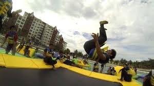 The perfect place to tie up. Frenzy Waterpark Marina Island Perak Youtube