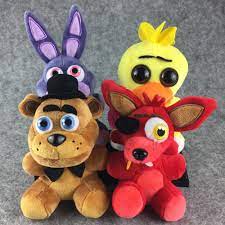Kawaii Five Nights At Freddy S 4 Juguetes Fnaf World Freddy Bear Chica Bonnie Plush Stuffed Animal Foxy Kids Toys Peluches Doll In Stuffed Chuchela Chikano Kukly