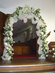 Decorated Arbors For Wedding Re How Do I Decorate An Arbor With Tolle Arch Decoration Wedding Wedding Arch Wedding Decorations