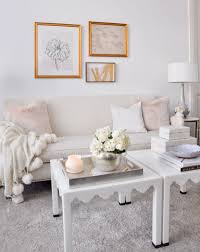 Spring Styling In A Small Space Decor Gold Designs White Living Room Decor Gold Living Room Living Room White