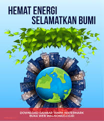 Kincir angin modern digunakan untuk pembangkit tenaga listrik, seperti pada gambar berikut.pembangkit listrik tenaga angin merupakan pengembangan teknologi yang ramah lingkungan. Poster Hemat Energi 13 Contoh Gambar Yang Keren