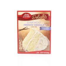 I wondered what they would taste like together, so i tried it—and i've been making them ever since! Betty Crocker Super Moist French Vanilla Cake Mix 432g Food Hall Luxury Hampers Bakers Larners Of Holt