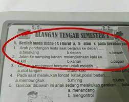 Apakah anda seorang wibu ?. 30 Soal Tes Sekolah Ini Absurdnya Bikin Mikir Keras Brilio Net Line Today