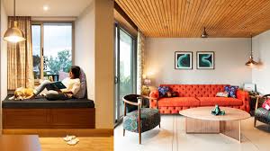 Rustic architecture is a style of architecture in the united states, used in rural government and private structures and their landscape interior design. This Architect S Delhi Home Reflects Her Love For Fluid Multi Functional Design