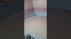 تركيب سيراميك باركيه سيراميك هندي ارضى وجدران Youtube