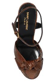 Black bianca women sandals size eu 35 (approx. Bianca Platform Sandals Saint Laurent Vitkac Germany