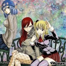 Juvia,Erza and Lucy Picture #131541680 | Blingee.com