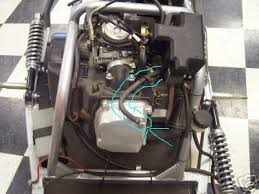 Is a visual representation of the components and cables associated with an electrical connection. Yerf Dog Gx150 3206 3209 Engine Stops Running