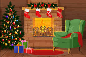 Check spelling or type a new query. Decorated Cozy Christmas Room With Stock Vector Colourbox