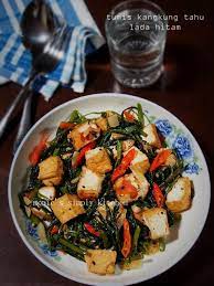 Tumis Kangkung Tahu Lada Hitam Tumis Resep Masakan Indonesia Resep Masakan