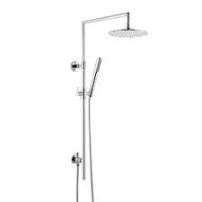 Minimalist Waifer Round Riser Kit Victoriaplum Com Riser Shower Rail