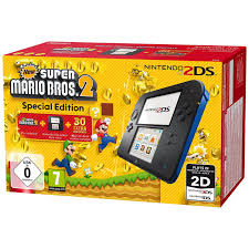 Ten en cuenta también que algunos juegos nintendo dsi comprados fuera de la región pal podrían no ser compatibles con una consola nintendo 3ds de dicha región pal. Nintendo 2ds Azul Negra Nuevo Super Mario 2 Preinstalado Pccomponentes Com