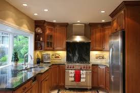 Oak Kitchen Cabinet Glass Doors Show Me Your 45 Degree Corner Cabinets Please Kitchens Foru Kitchen Remodel Small Update Kitchen Cabinets Kitchen Cabinets
