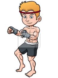 Las tormentas surgen cuando se reúnen estos factores. Ilustracion Vectorial De Dibujos Animados De Boxeo Carteles Para La Pared Posters Rapidez Boxeo Perforar Myloview Es