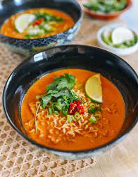 Laksa Instant Ramen 10 Minute Recipe The Woks Of Life Recipe In 2021 Instant Ramen Recipes Laksa