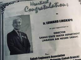 Supply and delivery of liquid chlorine (drums & cylinders) to water treatment plant operated by jabatan air negeri sabah for a period of two (2) years: Sprm Tahan Pengarah Jabatan Air Orang Kanan Peter Kes Projek Infrastruktur Rm1 5b