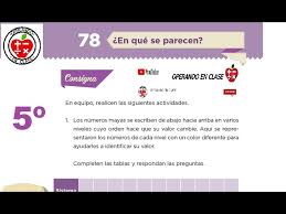 En equipos resuelvan los siguientes problemas. Desafio 78 En Que Se Parecen 5to De Primaria Youtube