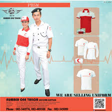 Bulan sabit merah di malaysia giat berjasa untuk negara tidak kira kaum dan agama waktu aman atau bahaya. Persatuan Bulan Sabit Merah Pbsm Uniform Shopee Malaysia