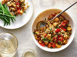 You can never go wrong with a cheesy baked pasta, some of my favorite renditions include chili mac, buffalo chicken pasta, and this lasagna loaded with plenty of spinach and cheese. 6 Vegetarian Dinners That Are Gluten And Dairy Free Cooking Light
