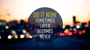 Sometimes Later Becomes Never So Do It Now Quoteoftheday Work Motivational Quotes Inspirational Quotes With Images Inspirational Quotes Collection