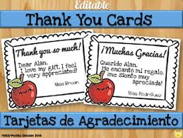Jul 29, 2021 · birthday cards in spanish from greeting card universe. Free English And Spanish Thank You Cards Tarjetas De Agradecimiento Editable