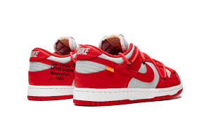 Nike Dunk Low Off White University Red Ct0856 600 2020 In 2020 Nike Dunks Nike Dunk Low Nike