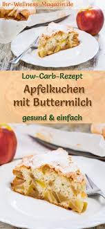 Einfacher Low Carb Apfelkuchen Mit Buttermilch Rezept Ohne Zucker Buttermilch Rezepte Apfelkuchen Rezept Rezepte