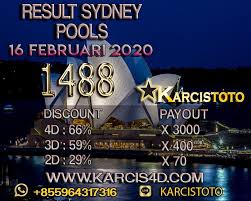 Result Sydney Pools 16 Februari 2020 1 4 8 8 Sah Shio Ayam Salam Jp Bosku Situs Resmi Www Karcis4d Com Staytune Nikmati Terus Bonus De In 2020 Pool Agen Sydney