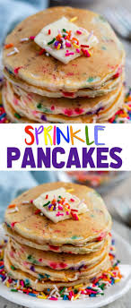 Sprinkle Pancakes Crazy For Crust Recipe Easy Homemade Pancake Recipe Homemade Pancake Recipe Easy Homemade Pancakes
