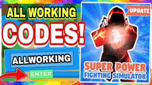 İndirip deneyebilirsiniz,fazlası için roblox hile alanımıza bakınız. All New Working Super Power Fighting Simulator Codes Roblox Youtube