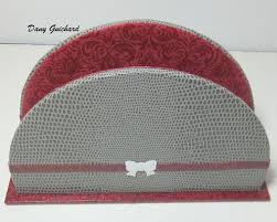 Petit Porte Serviettes Lunch Par Dany Guichard Cartonnage Boite Cartonnage Porte Serviette