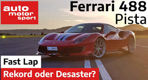 Ferrari pista ferrari 488 pista merupakan sportcar yang memiliki mesin di bagian tengah. Ferrari 488 Pista Faster On The Track Than The Mclaren 720s And Porsche 911 Gt2 Rs Carscoops