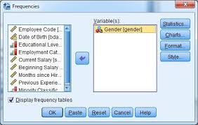 Dialog Box Classroom Frequency Table Education