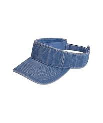 Unisex Pro Style Washed Denim Visor 4029 Light Blue Cp121fjkszn Hats Caps Men S Hats Caps Visors Visors Hats Hats For Men Denim Wash Visor Hats