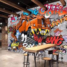 See more ideas about graffiti bedroom, graffiti, graffiti furniture. 3d Broken Brick Wall Graffiti Cartoon Cars Mural For Restaurant Boys Bedroom Wall Decor Non Woven Customize Size 3d Wallpaper 3d Wallpaper Cars Muralbrick Wall Aliexpress