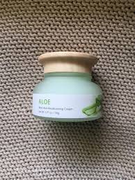 Miniso Aloe Vera Moisturizing Cream Moisturizer Cream Miniso Aloe Vera Acne
