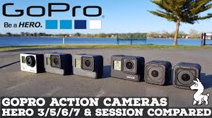 Gopro Hero Hero Session Video Audio Comparison Youtube