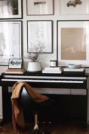 Most are long, and some have. Piano Keyboard And Gallery Wall In A Cosy Home In Smogen Sweden Livingroomhomedecor Home Music Rooms Piano Living Rooms Piano Room Decor
