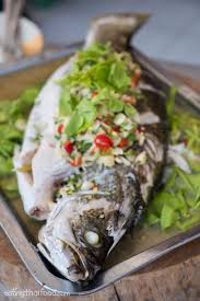 steamed fish with lime and garlic