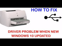 The drivers list will be share on this post are the canon lbp6000b drivers and software that only support for windows 10, windows 7 64 bit, windows 7 32. Fix Printer Driver Problem In Windows 10 Cannon Lp1210 Youtube