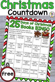 Countdown To Christmas With The 25 Days Of Christmas Books Bingo