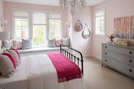 Black And Pink Room Paint Shingle Style Home Interior Design Ideas Pink Bedroom Decor Bedroom Design Contemporary Bedroom