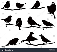 Bird On Branch Silhouette Vector Images Silhouettes Of Birds On A Branch Silhouettes Bird On A Branch Bird Silhouette Bird On Branch Bird Stencil