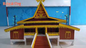 Check spelling or type a new query. Miniatur Rumah Adat Melayu Selaso Jatuh Kembar Dari Stik Eskrim Youtube