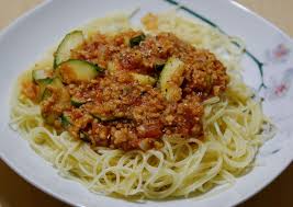 Vegetarische Spaghetti Bolognese Mit Zucchini Von Loomable Chefkoch Spaghetti Bolognese Bolognese Spaghetti